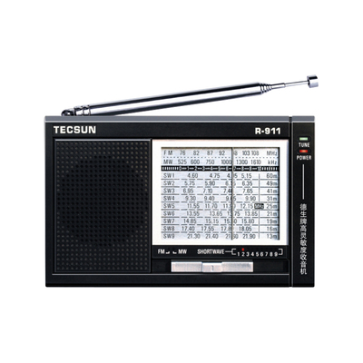 tecsun/德生 r911收音机r911老人便携911学生考级多波段