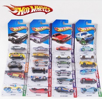 标题优化:正品HotWheels美泰风火轮火辣小跑车C4982可选合金车轨道男孩玩具