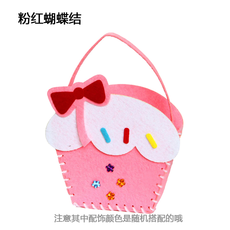 y手工粘贴包包幼儿园不织布材料卡通布艺制作EVA贴画 y手工粘贴包包幼儿园不织布材料卡通布艺制作EVA贴画
