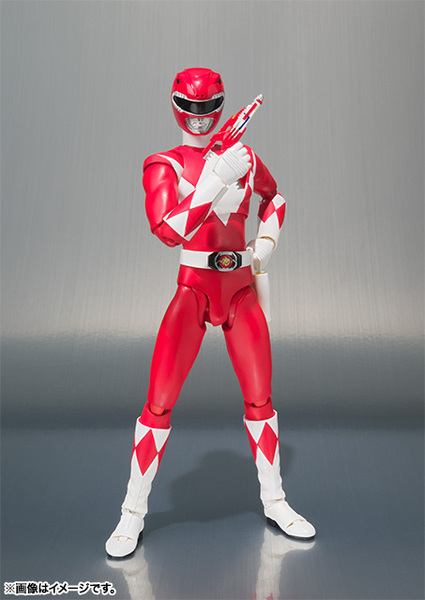 【现货】万代 shf 恐龙战队 霸王龙 红战士 red ranger