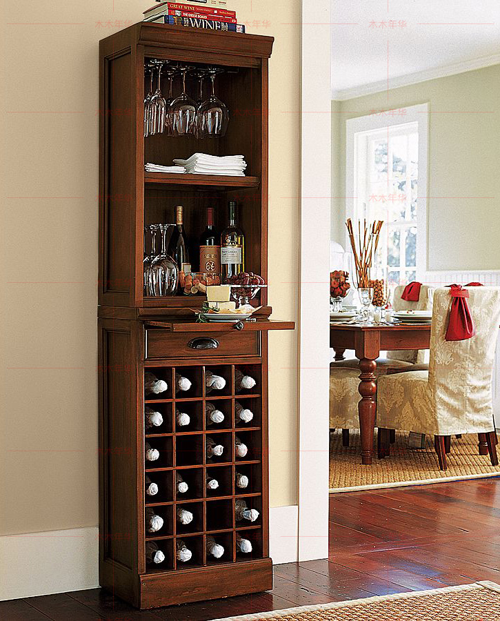 20+ sideboard buffet with wine rack coaster lenox 102165 bro.