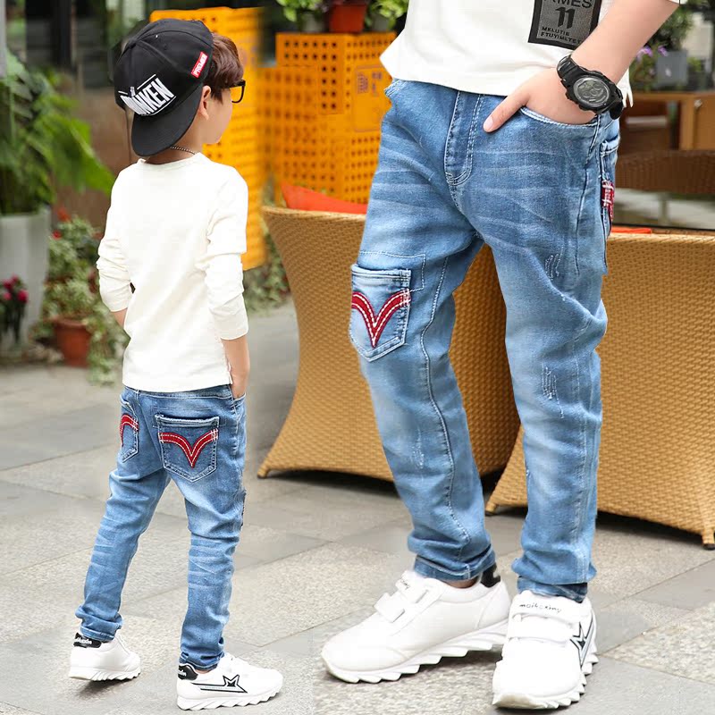 children jeans trousers boys trousers spring summer children"s