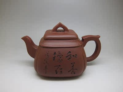 紫砂壶 束群 壶 石雪装饰【茗壶茶苑】