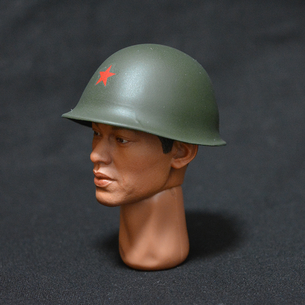 六分之一王国 1/6兵人配件 pla对越自卫反击战 gk80式头盔 含内衬