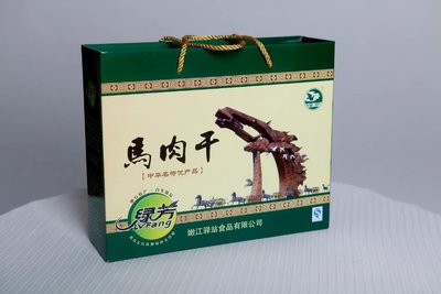 嫩江特产馆风干马肉干特色零食送礼佳品开袋即食450g【天天特价】