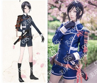 cos服装刀剑乱舞/刀剑乱舞短刀男 药研藤四郎 cosplay