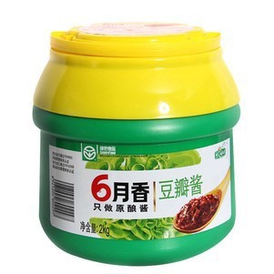 葱伴侣六月香 豆瓣酱 黄豆酱豆酱大酱蘸酱2kg包邮