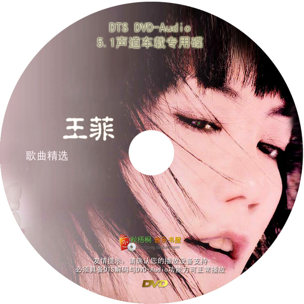 1声道环绕声音乐碟 试音王菲歌曲精选 d047