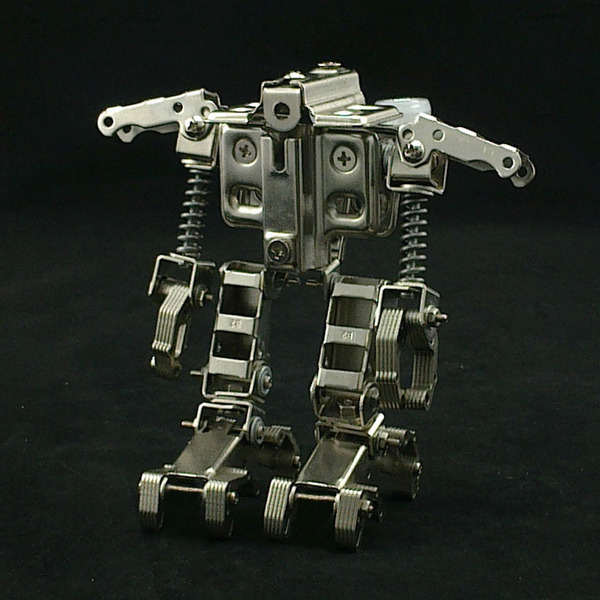 机械党全金属组装机甲可变形瓦力模型玩具手办机器人diy套件男孩