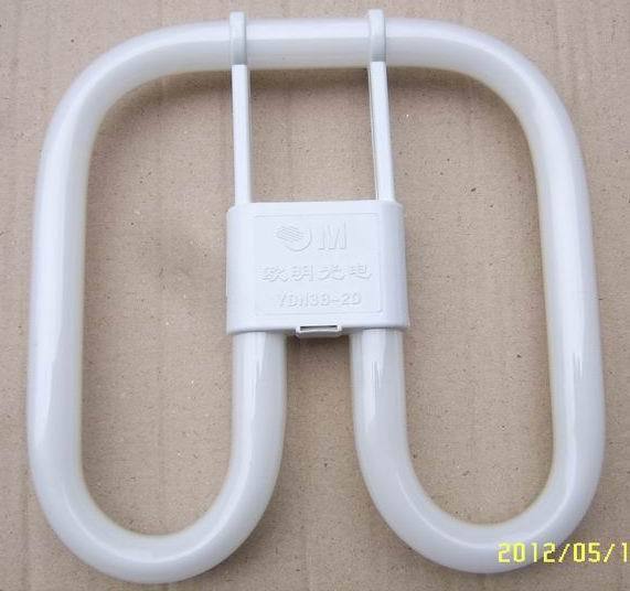 欧明牌 2d 38w灯管 三基色38w 6500k照明灯管 蝴蝶形灯管