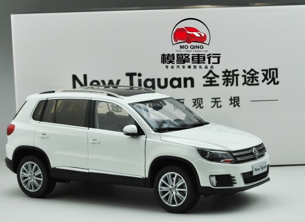 原厂1:18 2013上海大众 全新途观 vw new tiguan 白色