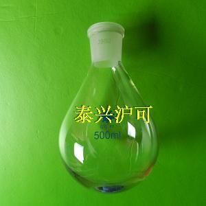 茄形瓶茄形烧瓶 旋蒸瓶 旋转蒸发仪用 500ml/24