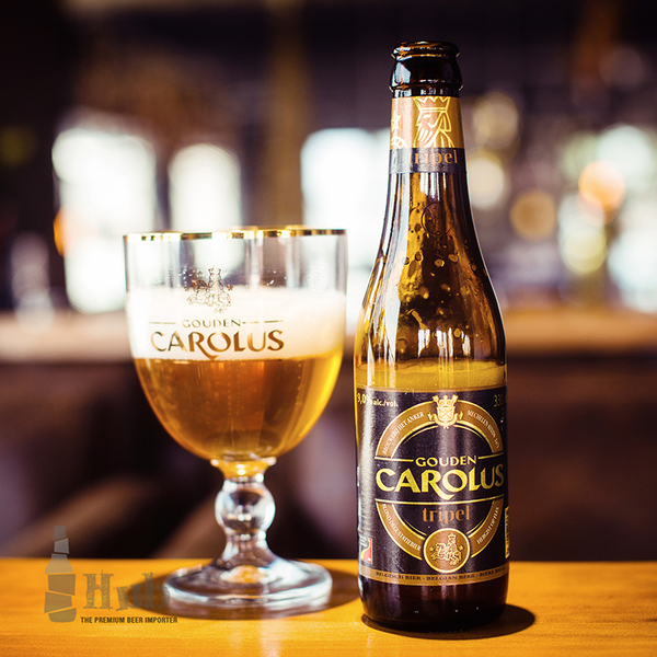 比利时进口啤酒 gouden carolus tripel 金卡露三料啤酒330ml