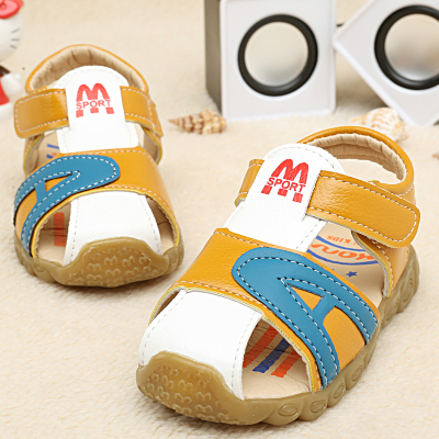 2015 summer boys shoes Sandals leather sandals baby shoes