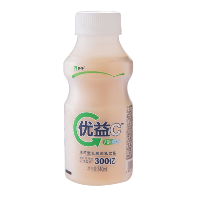 【天猫超市】蒙牛优益c活菌型乳酸菌乳饮品(芦荟)340ml