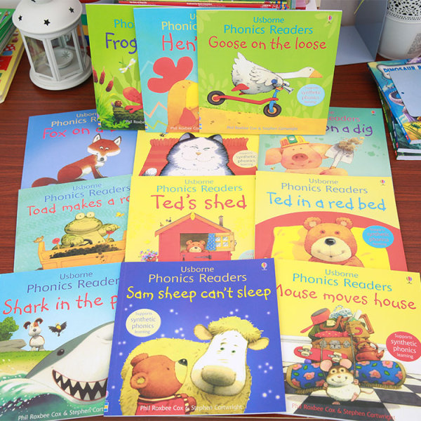 usborne phonics readers自然拼读英文原版绘本儿童故事书 12册