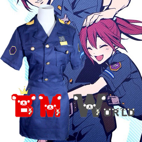 【现货包邮】free!男子游泳部 松冈江妹妹 ed警服 cosplay-淘宝网全