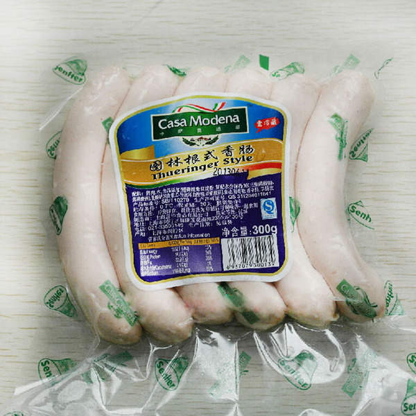 casa modena意华 thueringer style sausage图林根式香肠 300g