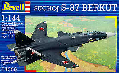利华revell拼装飞机模型04000 1/144 俄罗斯s-37 苏-37战斗机