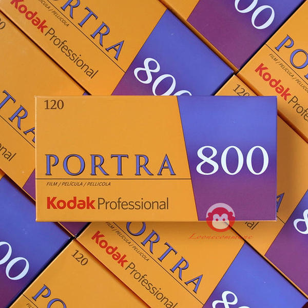 美国原装 kodak120专业彩色胶卷 portra800 17年06月 正品现货!