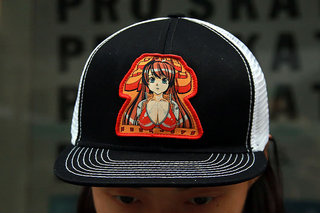 HOOK-UPS 日式漫画性感美女罗莉网帽/卡车帽 美国进口现货 包砂