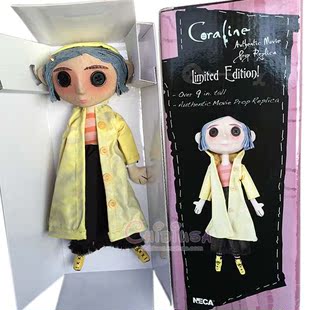 美国动画电影周边 鬼妈妈coraline neca关节可动手办娃娃公仔玩具