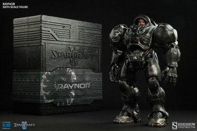 【全新包顺丰】sideshow 100181 星际争霸2 人族机枪兵 吉姆雷诺