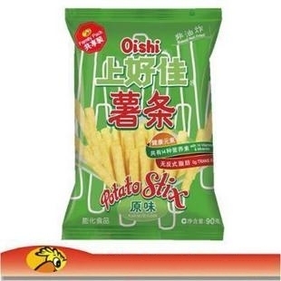 薯条-原味/90克oishi上好佳 (12包/箱)现货新鲜一包起