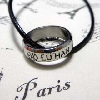 exo-m鹿晗戒指免运费2016新款_鹿晗右手无名