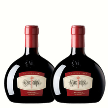进口红酒 圣菲利佩 干红葡萄酒750ml*2瓶 阿根廷原瓶原装进口