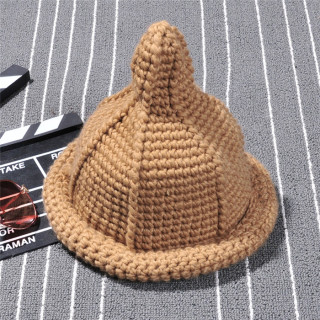 韩国奶嘴帽针织帽子2016新款_尖尖宝宝奶嘴帽