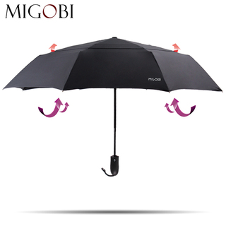 雨伞折叠超大双层2016新款_能收缩的雨伞折法