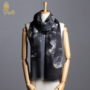 woo妩围巾正品2016新款-妩WOO100%羊绒绞