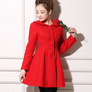 色礼服冬款外套2016新款_红色礼服怎么搭配外