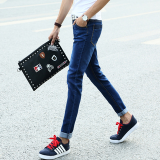 jeans牛仔裤男薄弹力2016新款_jeans牛仔裤潮