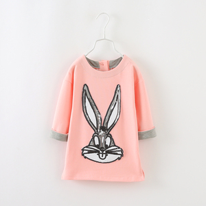 儿童女春秋长款卫衣正品2016新款-童装2015春