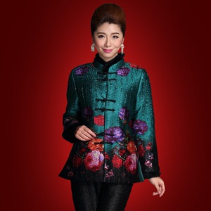 婚宴妈妈礼服秋唐装正品2016新款-儿子结婚宴