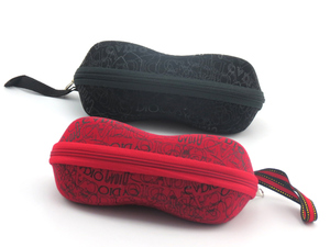 墨镜盒子男士正品2016新款-复古拉链眼镜盒大