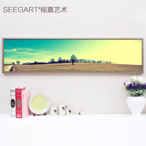 单幅床头风景画正品2016新款-客厅无框画卧室