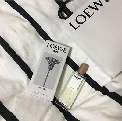 罗意威loewe香水001木调香男小样套装/ man edp 50ml 事后清晨