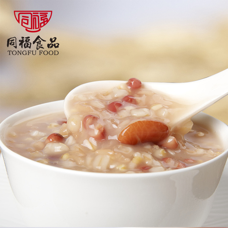 同福碗粥桂圆莲子早餐粥即食方便食品速食粥八宝粥整箱300g*12碗