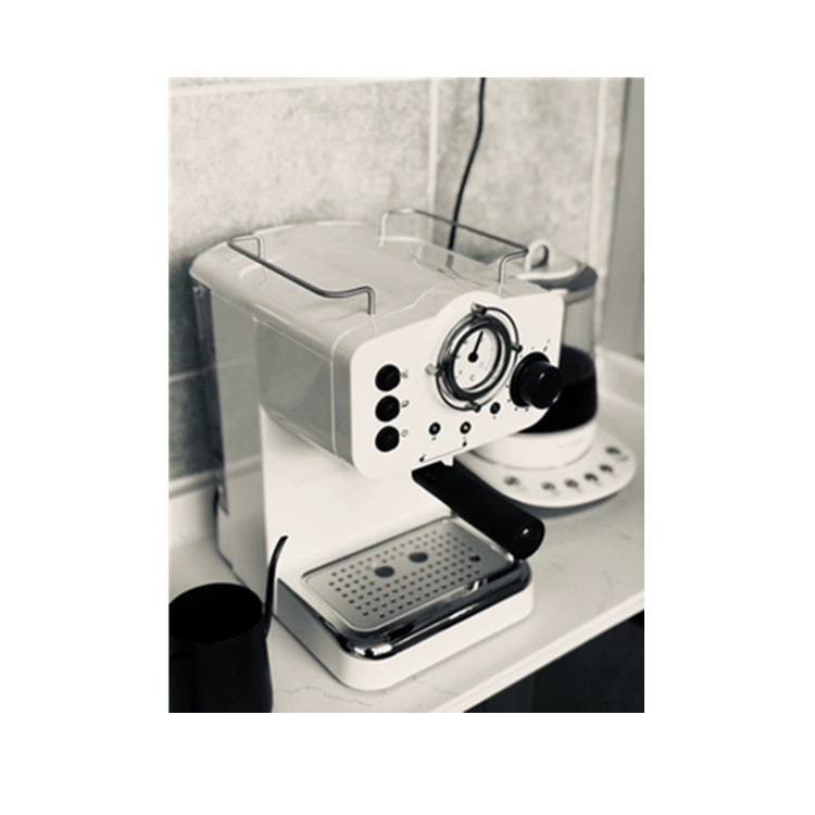 Netease được lựa chọn cẩn thận Máy pha cà phê espresso bán tự động kiểu cổ điển CM5013-3C tạo bọt sữa văn phòng tại nhà - Máy pha cà phê