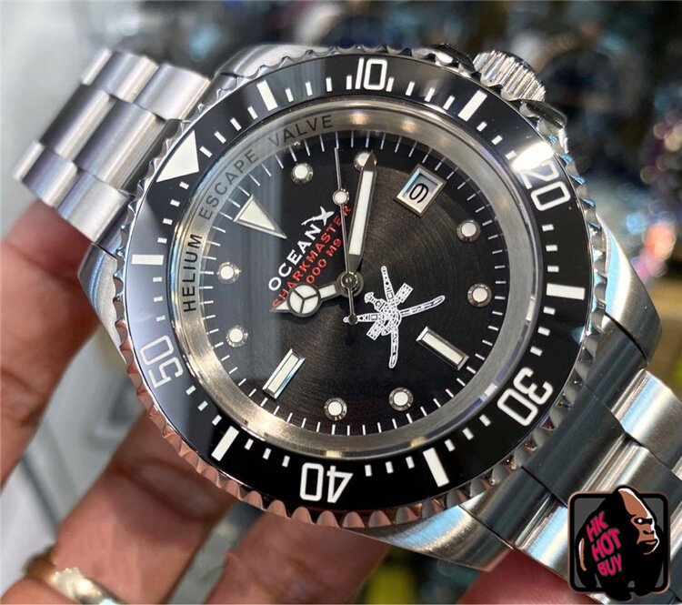 OceanX Damascus Steel Middle East Bronze 500m Water Ghost Automatic
