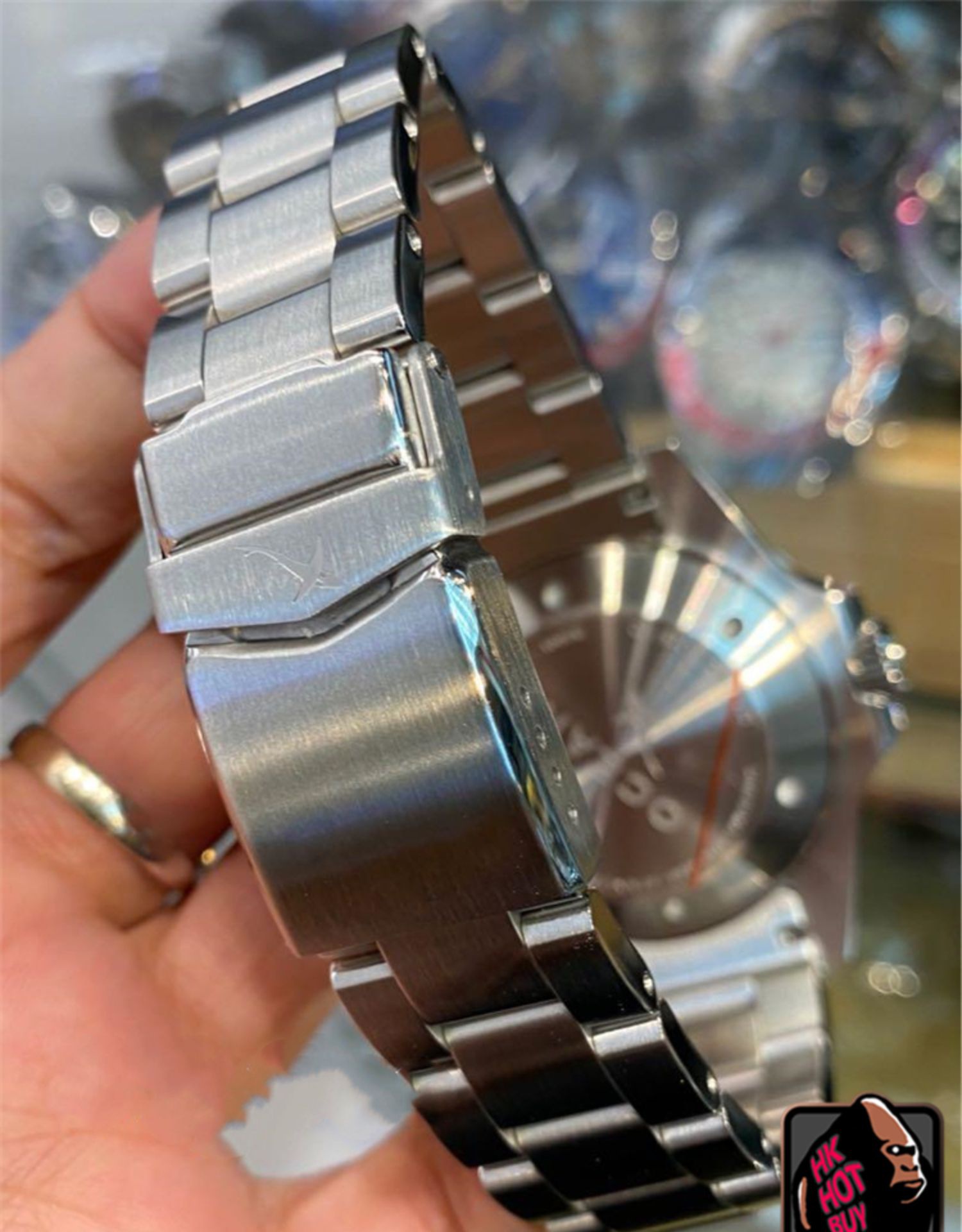 OceanX Damascus Steel Middle East Bronze 500m Water Ghost Automatic