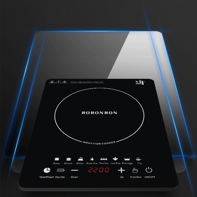 Bếp điện từ gia dụng xào lẩu đa chức năng bếp nhỏ tích hợp pin đèn bếp sóng bếp điện bếp gốm 110V - Bếp cảm ứng