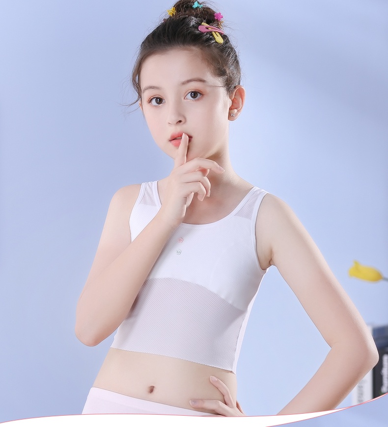 Girls' Vest Development Period Summer Thin Underwear Children's Middle  School Students Girls 9-10-11-12 Years Old Girls -  - Buy China  shop at Wholesale Price By Online English Taobao Agent