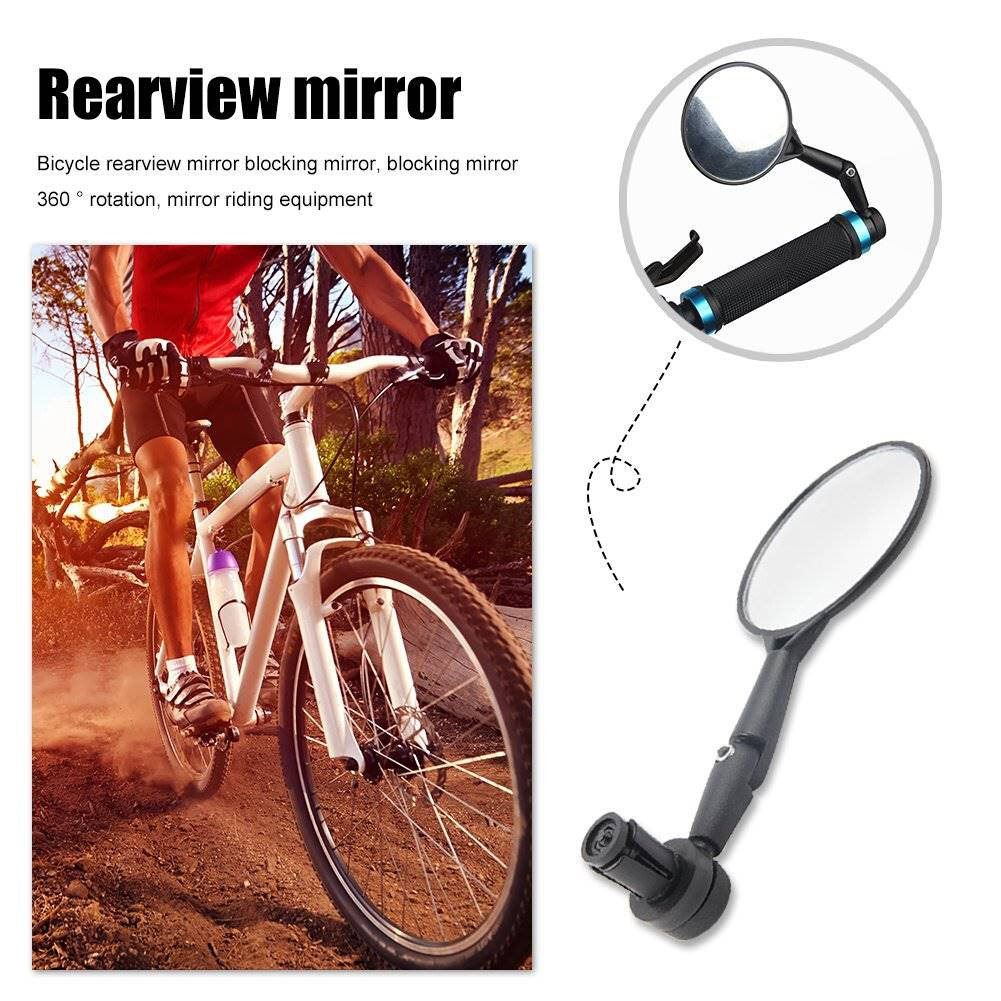 Конверт для писем 1pcs practical bicycle handle bar end mirrors 60 rotating