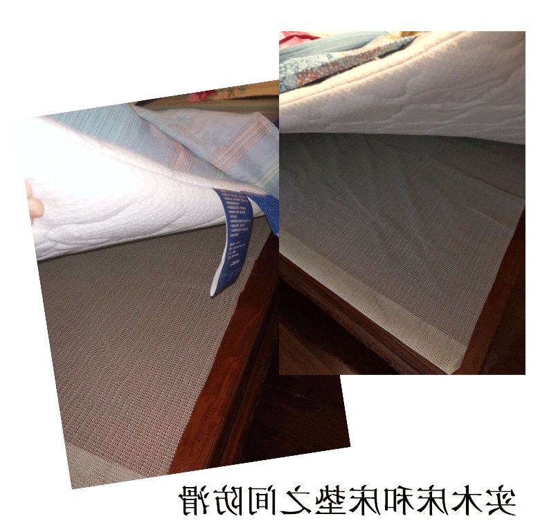 Giường chống trơn trượt Nệm giường gỗ cao su, thảm mùa hè, giá đỡ nệm, tạo tác mỏng chống trượt, tatami silicone - Nệm