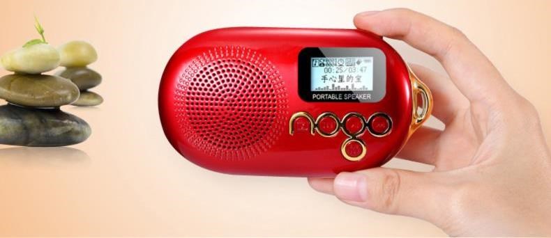 Nghe nhạc opera mini thẻ radio cầm tay phiên bản người đi bộ cũ phụ kiện loa sd ông già chạy opera sinh viên - Máy nghe nhạc mp3