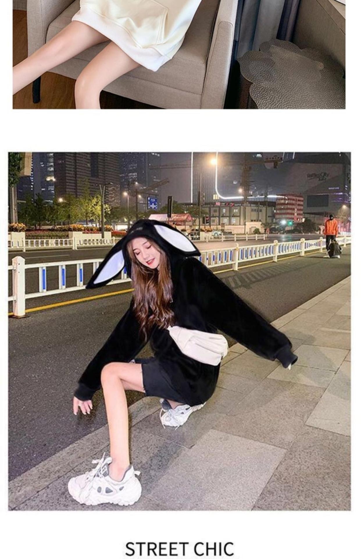 Áo len nữ mùa xuân và mùa thu 2020 phiên bản mới của Hàn Quốc phần rộng rãi hoang dã của phụ nữ mỏng phần mỏng phong cách Hồng Kông áo khoác đơn giản thủy triều - Áo len